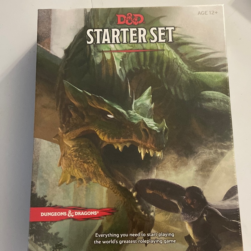 Starter set for Dungeons and Dragons